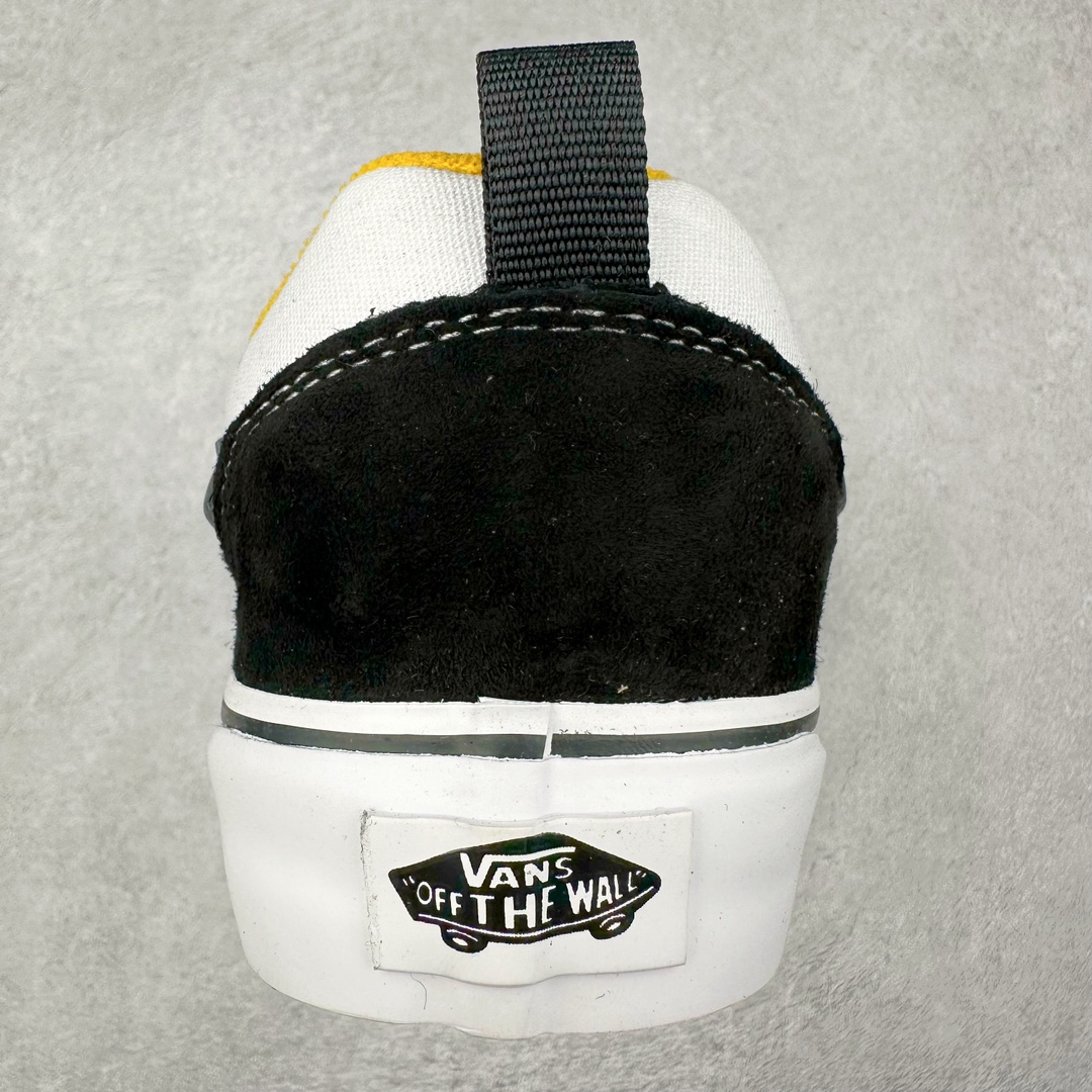 图片[8]-Vans Knu Skool 白黑黄 万斯低帮复古休闲硫化面包鞋 肥胖版大LOGO原版全皮猪八面料 货号：VN000D6CCCZ 尺码：35 36 36.5 37 38 38.5 39 40 40.5 41 42 42.5 43 44-选品中心