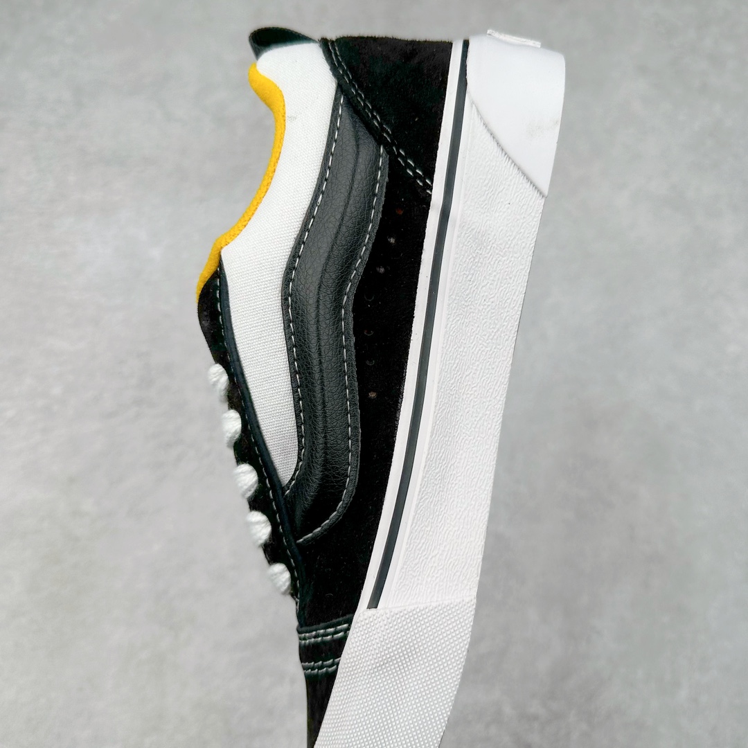图片[7]-Vans Knu Skool 白黑黄 万斯低帮复古休闲硫化面包鞋 肥胖版大LOGO原版全皮猪八面料 货号：VN000D6CCCZ 尺码：35 36 36.5 37 38 38.5 39 40 40.5 41 42 42.5 43 44-选品中心