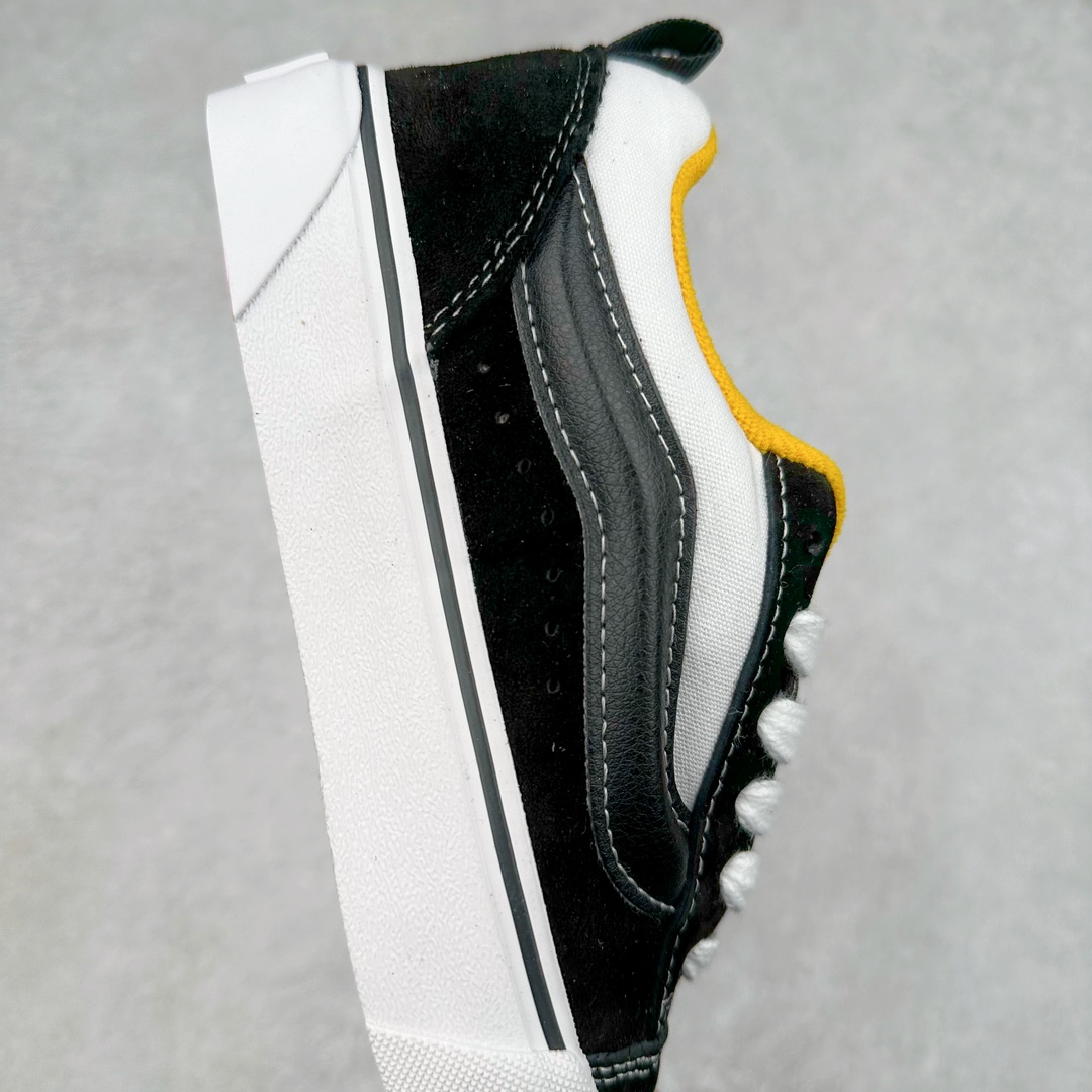 图片[6]-Vans Knu Skool 白黑黄 万斯低帮复古休闲硫化面包鞋 肥胖版大LOGO原版全皮猪八面料 货号：VN000D6CCCZ 尺码：35 36 36.5 37 38 38.5 39 40 40.5 41 42 42.5 43 44-选品中心