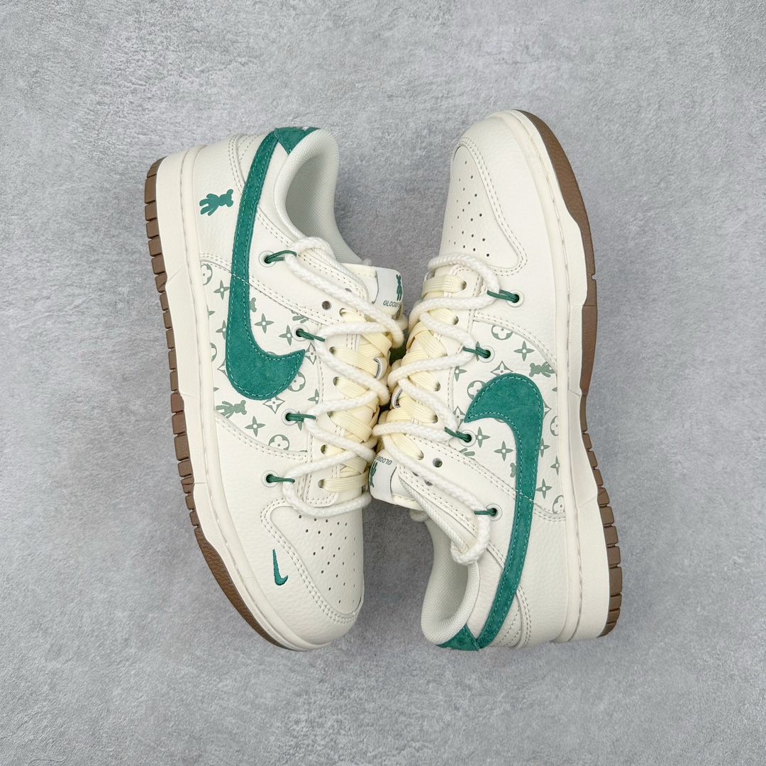 图片[3]-NK Dunk Low 定制配色 SJ2068-292 大厂出品 极力推荐 原装头层材料 独家版型蒸餾加工帶來的是更好的视觉和脚感体验大厂纯原品质出货 清洁度 电绣工艺 皮料切割干净无任何毛边 细节完美 尺码：36 36.5 37.5 38 38.5 39 40 40.5 41 42 42.5 43 44 44.5 45 46 47.5-选品中心