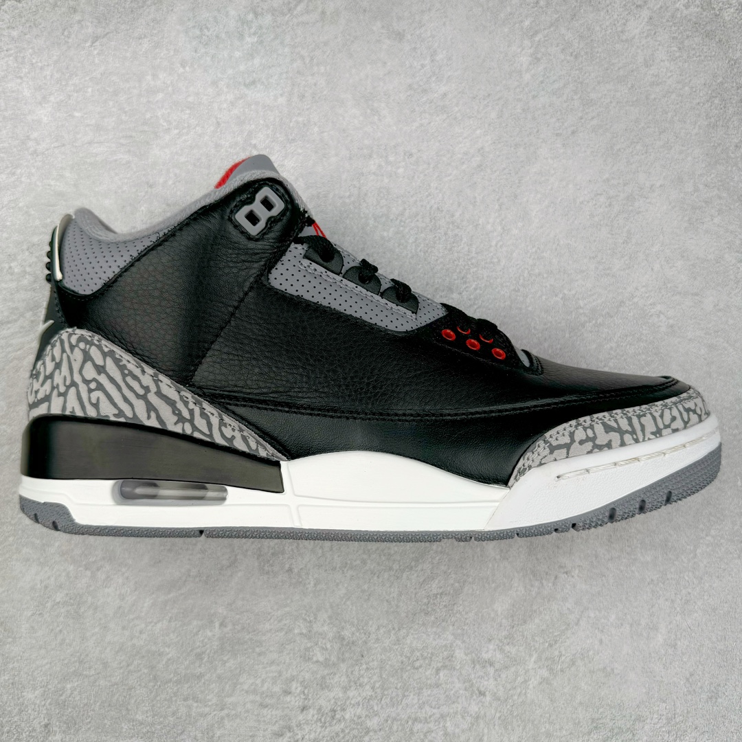 ＃K版纯原 Air Jordan AJ3 Retro 复刻黑水泥 DN3707-010 原楦原纸板开发 确保原汁原味 原厂皮料质感色泽绝无偏差 完美中底拉帮 原厂中底钢印 原档案大底 如假白送 大底纹路 气垫通透度PU的回弹性均百分百还原 原厂电绣鞋舌飞人刺绣针数立体讲究精细欢迎对比正品原鞋 尺码：40 40.5 41 42 42.5 43 44 44.5 45 46 47.5-选品中心