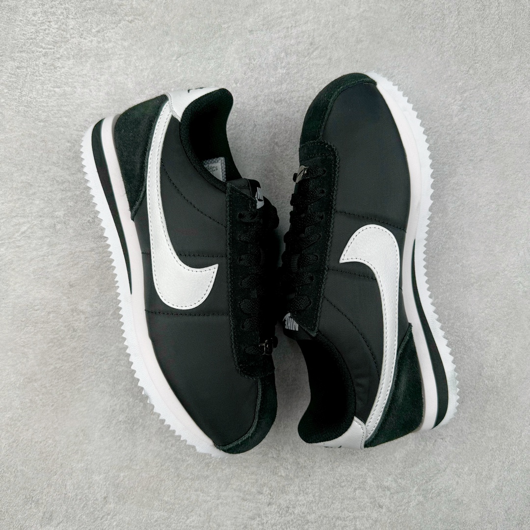 图片[3]-＃JC纯原 NK Classic Cortez Leather 阿甘复古初代皮革慢跑鞋 HF0263-001 实体平台指令订单 全套原纸板楦头开发 原厂数据大底磨具 一比一鞋头弧度高度鞋身弧度 细节品控鞋型随意对比 正确烫金高频细节 公司级标准检验QC 区分市面一切版本 完美复刻阿甘复古鞋型 尺码：35.5 36 36.5 37.5 38 38.5 39 40 40.5 41 42 42.5 43 44 45-选品中心