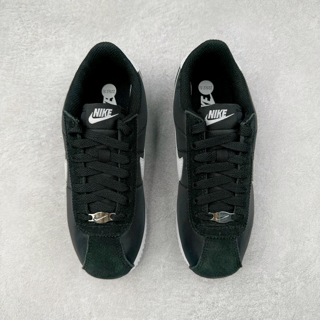 图片[2]-＃JC纯原 NK Classic Cortez Leather 阿甘复古初代皮革慢跑鞋 HF0263-001 实体平台指令订单 全套原纸板楦头开发 原厂数据大底磨具 一比一鞋头弧度高度鞋身弧度 细节品控鞋型随意对比 正确烫金高频细节 公司级标准检验QC 区分市面一切版本 完美复刻阿甘复古鞋型 尺码：35.5 36 36.5 37.5 38 38.5 39 40 40.5 41 42 42.5 43 44 45-选品中心