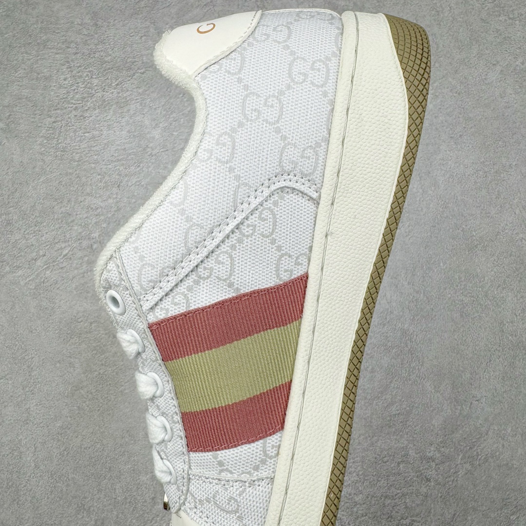 图片[7]-＃特价福利 Gucci Distressed Screener sneaker 古驰小脏鞋系列经典原型复古百搭做旧老爹板鞋/复古学院风 怀旧版 尺码：35 36 37 38 39 40 41 42 43 44 45-选品中心