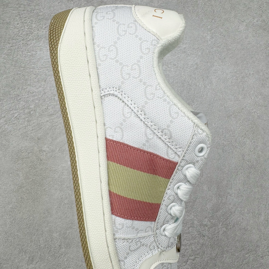 图片[6]-＃特价福利 Gucci Distressed Screener sneaker 古驰小脏鞋系列经典原型复古百搭做旧老爹板鞋/复古学院风 怀旧版 尺码：35 36 37 38 39 40 41 42 43 44 45-选品中心