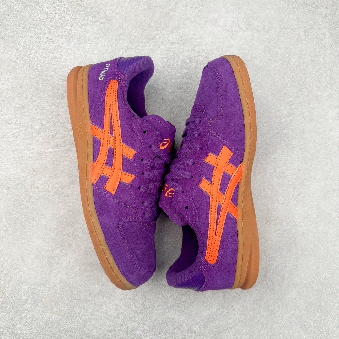 图片[3]-HAY x Asics Skyhand OG 复古板鞋 ASICS (亚瑟士）是日本实业家鬼家喜八郎创立的跑鞋运动品牌，名字想法源自著名的拉丁谚语“AnimaSana In Corpore Sano”意为“健全的精神寓于强健的体魄”。正如其名字的含义，ASICS亚瑟士一直坚信保持身体的健康与活力是打造健康快乐的生活方式的最佳途径。亚瑟士的跑鞋、篮球鞋等系列集专业与美貌于一身，拥有极高的热度 货号：1203A563 尺码：36 37 37.5 38 39 39.5 40 40.5 41.5 42 42.5 43.5 44 45-选品中心