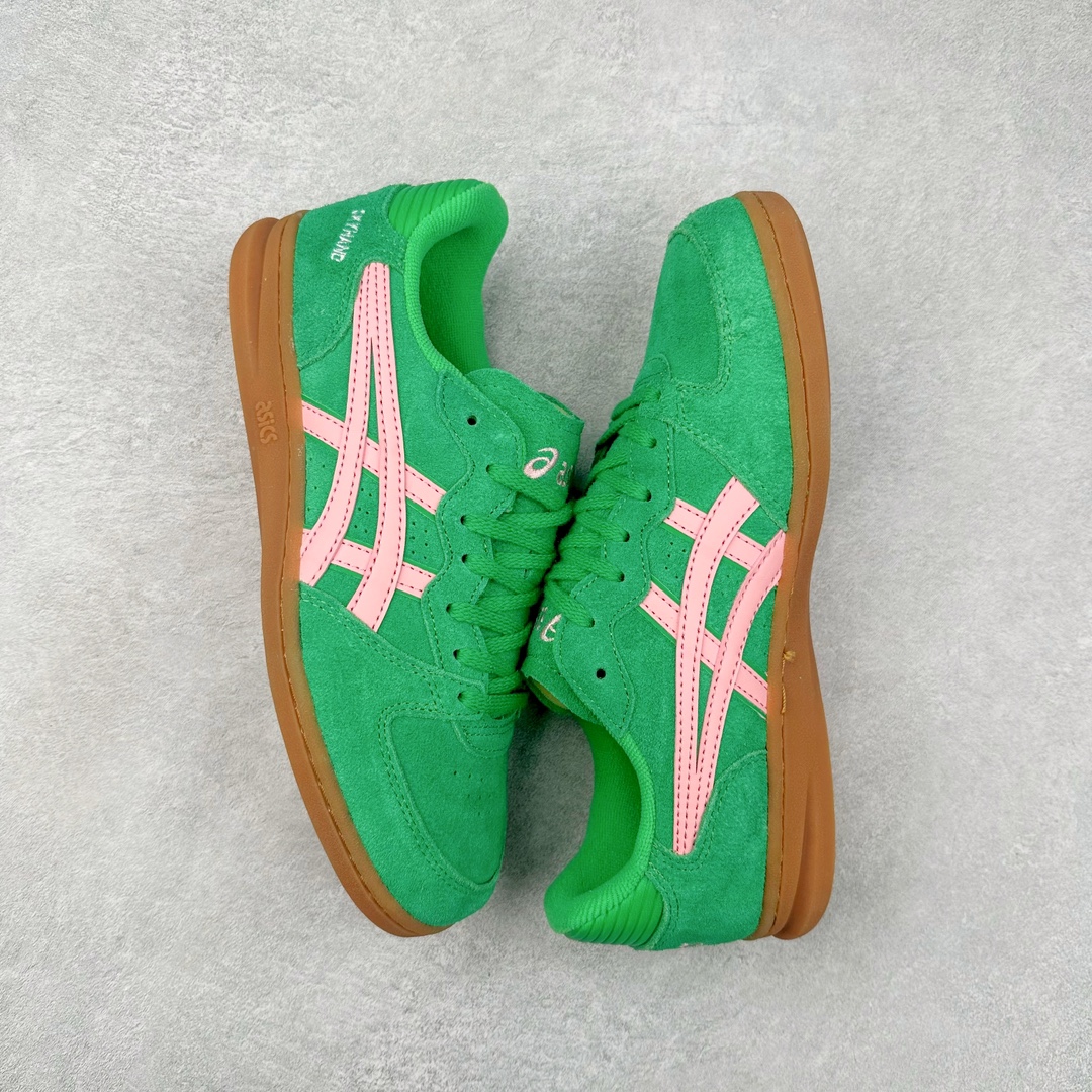 图片[3]-HAY x Asics Skyhand OG 复古板鞋 ASICS (亚瑟士）是日本实业家鬼家喜八郎创立的跑鞋运动品牌，名字想法源自著名的拉丁谚语“AnimaSana In Corpore Sano”意为“健全的精神寓于强健的体魄”。正如其名字的含义，ASICS亚瑟士一直坚信保持身体的健康与活力是打造健康快乐的生活方式的最佳途径。亚瑟士的跑鞋、篮球鞋等系列集专业与美貌于一身，拥有极高的热度 货号：1203A563 尺码：36 37 37.5 38 39 39.5 40 40.5 41.5 42 42.5 43.5 44 45-选品中心