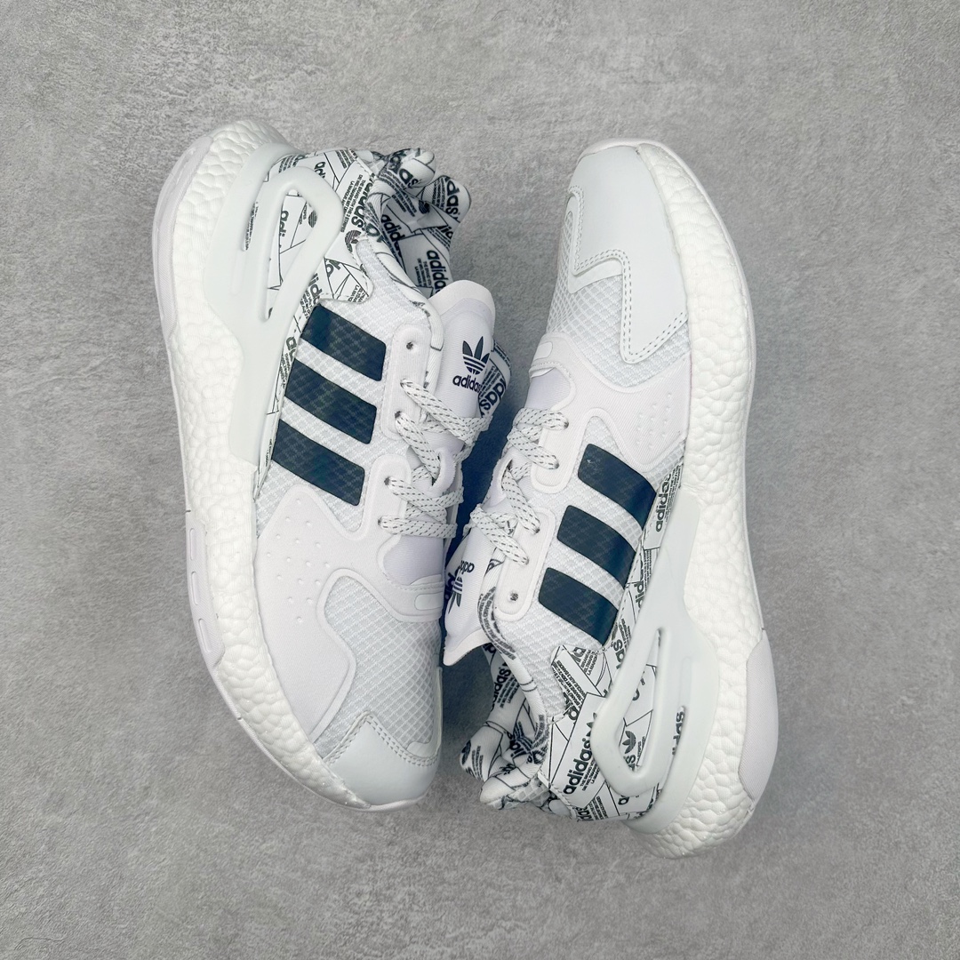 图片[3]-＃特价福利 AD Nite Jogger 2019 Boost 联名夜行者复古跑鞋 原厂材料 原厂大底 私家独模 网布搭配麂皮拼接打造鞋面 极具复古风格鞋头及鞋跟点缀3M反光设计极为亮眼中底采用全掌 Boost 科技 厚度相当可观 脚感极佳 尺码：36 36.5 37 38 38.5 39 40 40.5 41 42 42.5 43 44 44.5 45-选品中心