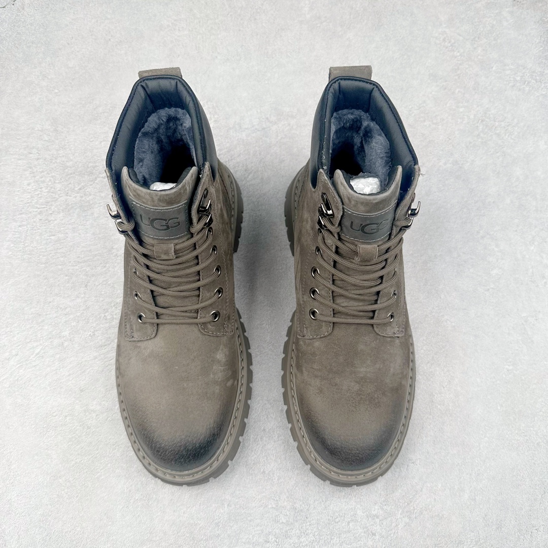 图片[2]-UGG 2024秋冬新品（羊羔毛一体内里 保暖锁热🔥）秋冬必备 户外中帮休闲马丁靴雪地靴系列 广东大厂品质 24ss秋冬新款 时尚潮流搭配 面料釆用意大利进口磨砂牛皮 全鞋真牛皮材料 大底到五金都是代工厂原材料制作 好货不杀猪 首单质量严格把控 全套官网统一包装 今年冬季防寒户外专用产品 日常随意搭配 型男必备‼美国轻奢品牌【UGG】Tasman Weather Hybrid 塔斯曼混合系列中帮轻量休闲马丁靴“ 尺码：39-44（比运动鞋大一码）-选品中心