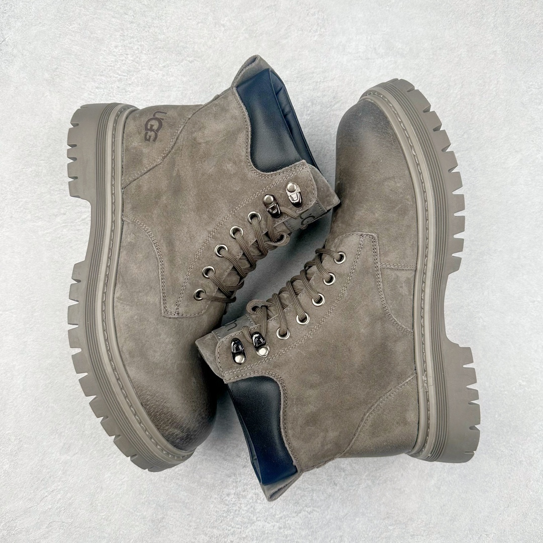 图片[3]-UGG 2024秋冬新品（羊羔毛一体内里 保暖锁热🔥）秋冬必备 户外中帮休闲马丁靴雪地靴系列 广东大厂品质 24ss秋冬新款 时尚潮流搭配 面料釆用意大利进口磨砂牛皮 全鞋真牛皮材料 大底到五金都是代工厂原材料制作 好货不杀猪 首单质量严格把控 全套官网统一包装 今年冬季防寒户外专用产品 日常随意搭配 型男必备‼美国轻奢品牌【UGG】Tasman Weather Hybrid 塔斯曼混合系列中帮轻量休闲马丁靴“ 尺码：39-44（比运动鞋大一码）-选品中心