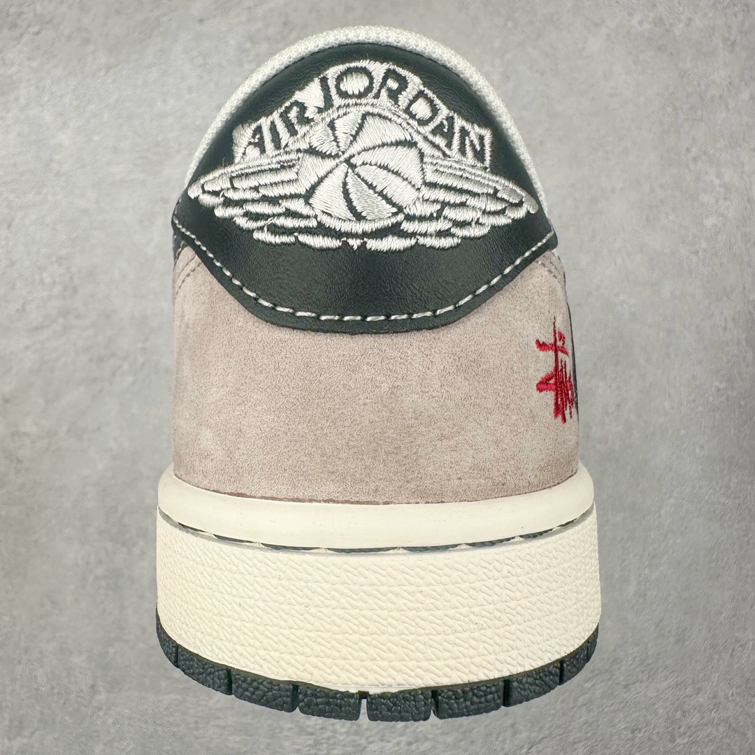 图片[8]-TS x Air Jordan AJ1 Low 倒钩低帮联名定制配色 SJ2068-131 原厂内置气垫魔块 A模大底 头层小牛皮 鞋舌AJ原厂专用牛津布+AJ专用反口珍珠布+原厂无杂质高弹内里海棉+特殊封边弹力鞋带 尺码：36 36.5 37.5 38 38.5 39 40 40.5 41 42 42.5 43 44 44.5 45 46 47.5-选品中心