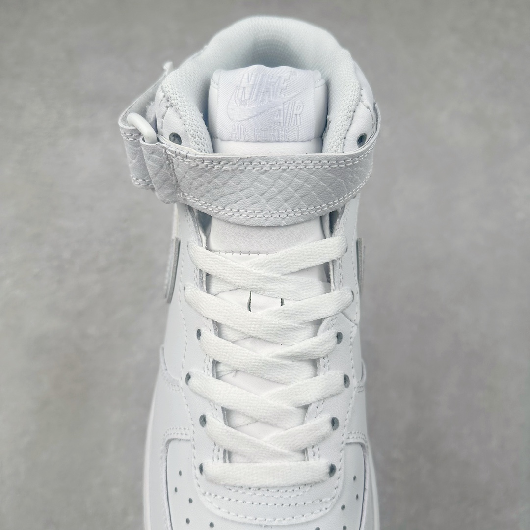 图片[5]-NK Air Force 1 Mid 空军一号中帮高帮百搭休闲运动板鞋 FN4274-100 柔软、弹性十足的缓震性能和出色的中底设计 横跨复古与现代的外型结合 造就出风靡全球三十多年的Force 1 尺码：36 36.5 37.5 38 38.5 39 40 40.5 41 42 42.5 43 44 44.5 45-选品中心