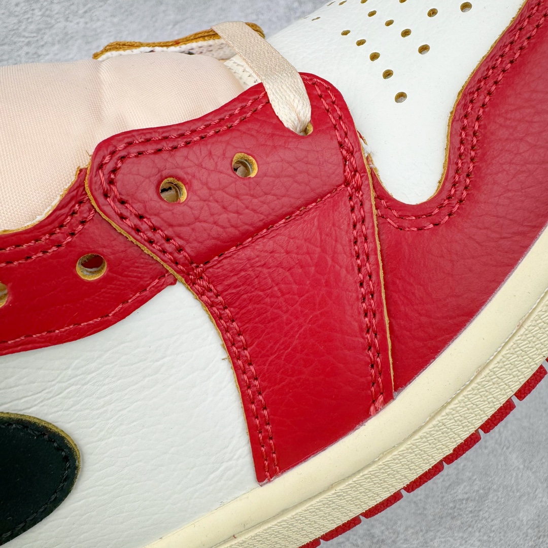 图片[19]-＃KZ神版莞产 Union x Air Jordan AJ1 Retro High NRG 联名四色拼接灰白红 HV8563-600 外贸特供批次 终端控货优势输出 新配色不断更新开发 市场中端王者 全套原纸板楦头开发 确保原汁原味 完美呈现一代版型 一比一鞋头弧度高度鞋身弧度 此版本只针对中端市场 细节品控鞋型随意秒杀市面同价位 鞋型完美 不臃肿别扭 头层皮料加持 用料绝不含糊 进口玻璃冲刀皮料裁剪零毛边 电脑针车工艺 超高鞋面清洁度 最高QC检验标准 控制溢胶瑕疵 原盒原配 飞翼3D高频深度立体 工艺方面大到整体鞋型 漏斗收腰 底线拉帮 LOGO立体程度 小到针眼排布 载片对称 冲孔效果 鞋标规范 鞋垫背胶等等 无一不是口碑收割 每双都是一个回头客 尺码：36 36.5 37.5 38 38.5 39 40 40.5 41 42 42.5 43 44 44.5 45 46 47.5-选品中心