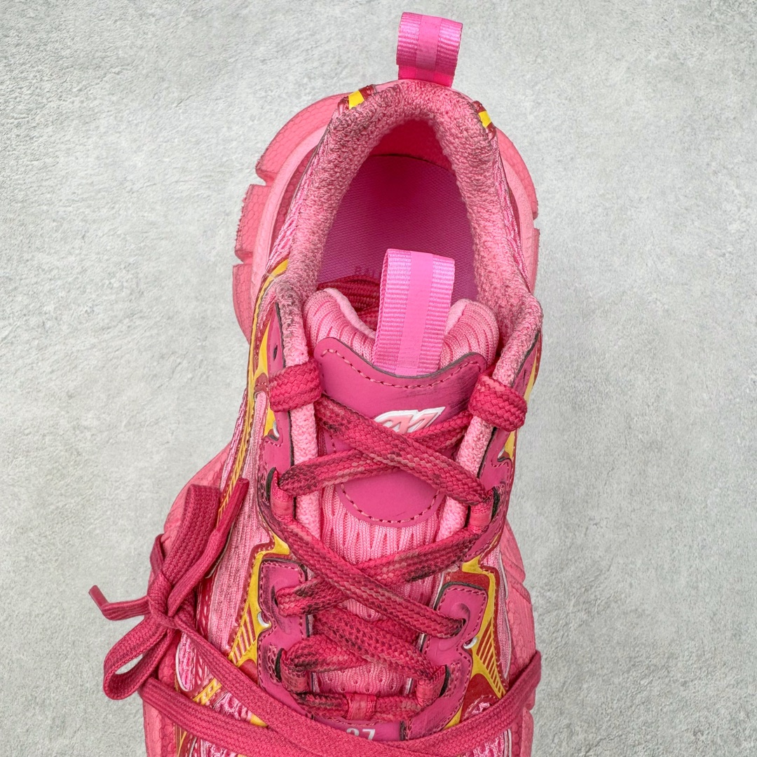 图片[5]-＃JC BALENCIAGA 3XL Sneakers 巴黎世家十代网布系带低帮走秀复古老爹鞋 全套原纸板楦头开发 最原汁原味的灵魂版型 全鞋荧光划线卡点 胶水把控整洁度追求极致完美 每一双都是工艺品 多重QC质检 超越公司货的品控标准 实实在在的免检产品 原盒原配 正确字体电绣 粗细、位置、大小正确 侧边TPU 透气孔匹配意产原版 正确分离大底 TPU软底 原版一致大底LOGO 立体感十足 原厂皮料水洗做旧 采购原厂网纱 不含皮革 网布材料和聚氨酯 磨损效果 鞋头边缘和后帮 Balenciaga 徽标 鞋面和后跟凸印尺码 鞋舌 3XL 橡胶品牌标识和反光细节 鞋帮拉袢和鞋舌拉祥 配反光细节 备用鞋带在鞋履前侧 可在穿着前取下 便于不同造型搭配 正常尺码 尺码：35 36 37 38 39 40 41 42 43 44 45 46-选品中心