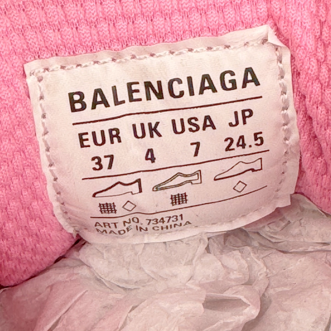 图片[11]-＃JC BALENCIAGA 3XL Sneakers 巴黎世家十代网布系带低帮走秀复古老爹鞋 全套原纸板楦头开发 最原汁原味的灵魂版型 全鞋荧光划线卡点 胶水把控整洁度追求极致完美 每一双都是工艺品 多重QC质检 超越公司货的品控标准 实实在在的免检产品 原盒原配 正确字体电绣 粗细、位置、大小正确 侧边TPU 透气孔匹配意产原版 正确分离大底 TPU软底 原版一致大底LOGO 立体感十足 原厂皮料水洗做旧 采购原厂网纱 不含皮革 网布材料和聚氨酯 磨损效果 鞋头边缘和后帮 Balenciaga 徽标 鞋面和后跟凸印尺码 鞋舌 3XL 橡胶品牌标识和反光细节 鞋帮拉袢和鞋舌拉祥 配反光细节 备用鞋带在鞋履前侧 可在穿着前取下 便于不同造型搭配 正常尺码 尺码：35 36 37 38 39 40 41 42 43 44 45 46-选品中心