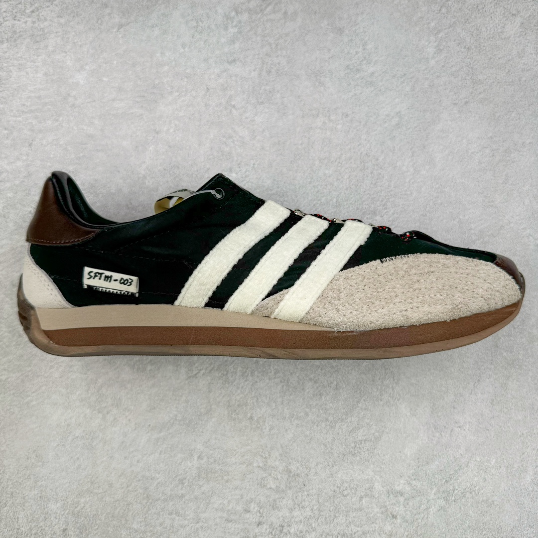 图片[3]-＃特价福利 Song for the Mute x AD Originals SFTM-003 联名款复古慢跑鞋 Originals与时装品牌Song for the Mute即将迎来第三个合作系列 这个系列主打的也是怀旧的氛围 采用了Country OG这个诞生于上世纪70年代的鞋款 尼龙和绒面革的梦幻拼接 低调而富有质感 呈现SFTM一贯的面料美学 三款不同风格的配色 亮点十足的斑点鞋带 体现怀旧主义和前卫设计无缝交织 鞋款采用了低帮的造型 方便日常穿着 同时对于外底做了处理 皮革材质和尼龙布材质的组合也更具是时代感 尺码：36 36.5 37 38 38.5 39 40 40.5 41 42 42.5 43 44 44.5 45-选品中心