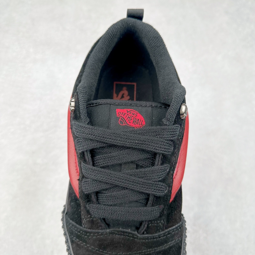 图片[5]-Vans Knu Skool 黑红 万斯低帮复古休闲硫化面包鞋 肥胖版大LOGO原版全皮猪八面料 尺码：35 36 36.5 37 38 38.5 39 40 40.5 41 42 42.5 43 44 45-选品中心