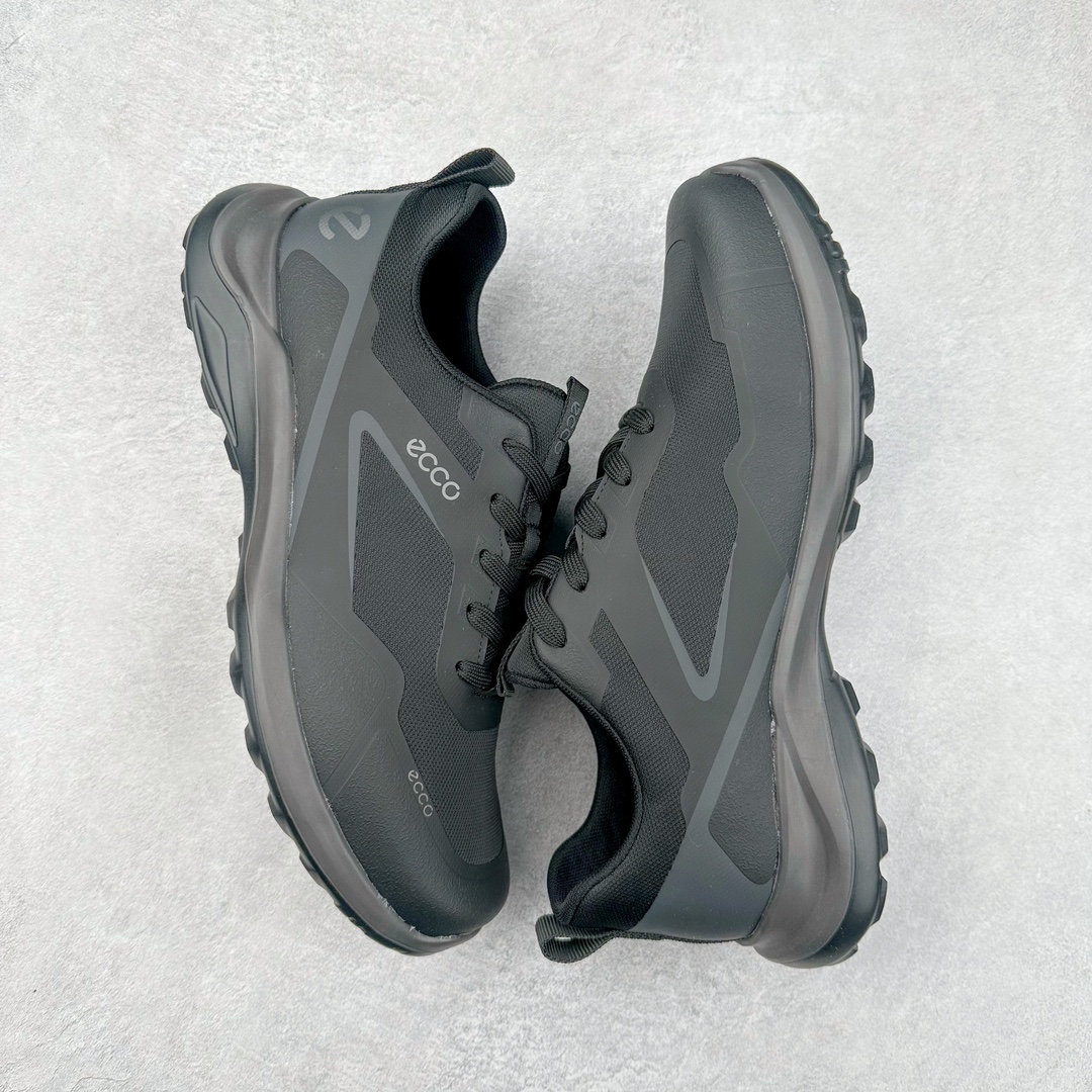 图片[3]-ECCO爱步男款运动鞋 户外防水透气防滑复古跑鞋时尚拼接徒步鞋 驱动系列 多材料拼接鞋面 轻盈柔韧时尚个性出街有型 鞋面设有GORE-TEX防水薄膜给你贴心防水保护 简约系带设计 可自由调节松紧 时尚随搭 直接注塑的PU鞋底 轻盈柔韧 合脚稳固 舒适耐穿 尺码：38 39 40 41 42 43 44（皮鞋码）-选品中心