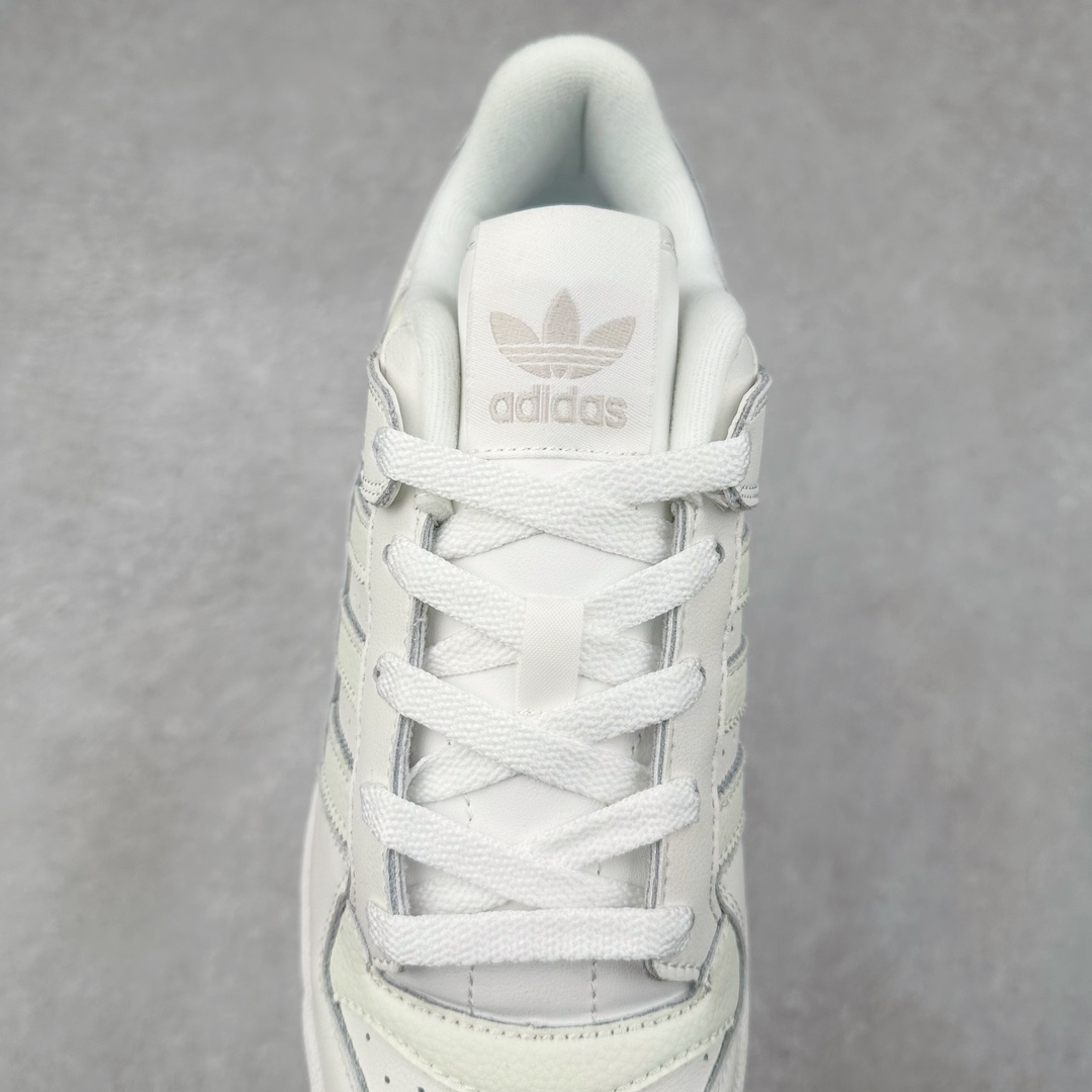 图片[5]-AD Forum 84 Low OG 低帮百搭潮流休闲运动板鞋 IH7828 以复古篮球鞋的外形为基础 采用皮革拼接 简约百搭 更加贴合舒适 中底内侧网格造型起到点睛之笔 外底橡胶 更显复古 尺码：36 36.5 37.5 38 38.5 39 40 40.5 41 42 42.5 43 44 44.5 45-选品中心