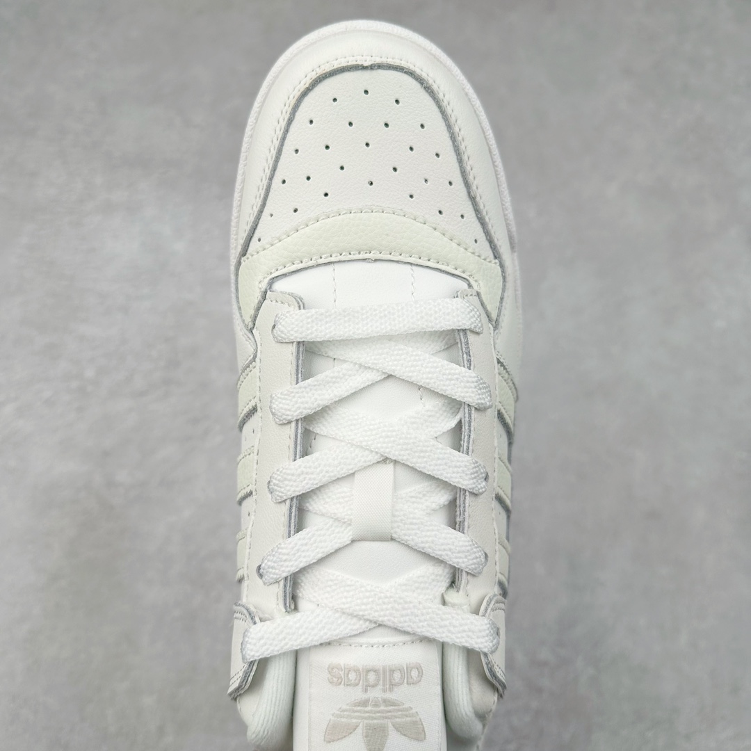 图片[4]-AD Forum 84 Low OG 低帮百搭潮流休闲运动板鞋 IH7828 以复古篮球鞋的外形为基础 采用皮革拼接 简约百搭 更加贴合舒适 中底内侧网格造型起到点睛之笔 外底橡胶 更显复古 尺码：36 36.5 37.5 38 38.5 39 40 40.5 41 42 42.5 43 44 44.5 45-选品中心