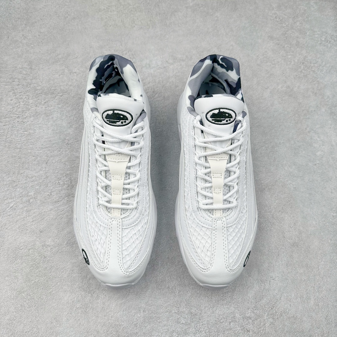 图片[2]-＃MX版 NK Air Max 95 复古减震气垫跑鞋 经典重温 FB2709-006 外单专供大厂出品 品质稳定 一百余色 终端操作 鞋款设计灵感源于人体构造 中底设计基于人体的脊柱构造 是整体设计的核心 尼龙孔眼代表了肋骨 而分层式面板和网眼象征着肌肉纤维和肉体组织 Air Max 95采用了两个独立的吹塑成型的Air-Sole单元 并首次在前掌使用可视化气垫设计 Swoosh logo夜当作一个 点符号放在了鞋子的后帮位置 20年的发展让 AIR MAX 95有了不同的故事 20年后再度面向世人的时候 焕然一新的面貌 让人有了另外一种清新脱俗的感觉 尺码：39 40 40.5 41 42 42.5 43 44 44.5 45 46 47.5 48-选品中心