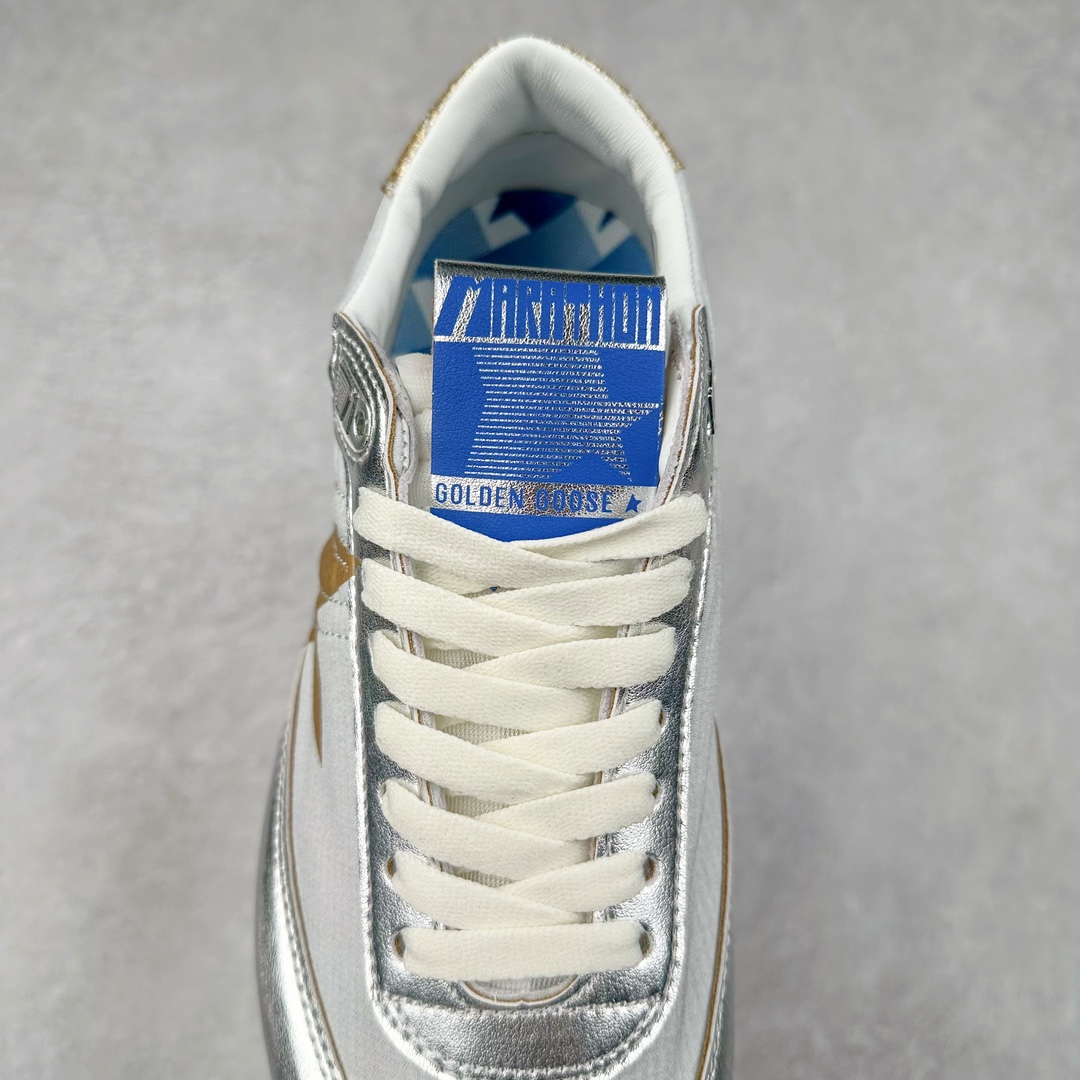 图片[5]-＃纯原 GGDB Golden Goose Marathon 复古运动鞋生活休闲鞋 火爆全网 陈伟霆宋雨琦 杨幂等各路明星纷纷上脚 该系列新品鞋履以1970年代的田径鞋为设计灵感，巧妙融入3D打印鞋尾装饰等前沿元素，既彰显了复古格调，又将这种怀旧感投射到未来。其鞋面采用多种精致材质打造，并推出银色、黑色、红色、皇家蓝和白色等多款经典配色以及全新限定黄色，侧边点缀以品牌标志性的星星图案。全新黄色款式的鞋面侧边保留了品牌标志性的橙色星星图案，配以灰色鞋头。不均匀染色的鞋带和带有星星图案的鞋底，为整体造型增添了独特的印象。呈现男女都可穿着的中性风格，谁都能拥有并追逐自己的梦想。尺码：35 36 37 38 39 40 41 42 43 44 45-选品中心