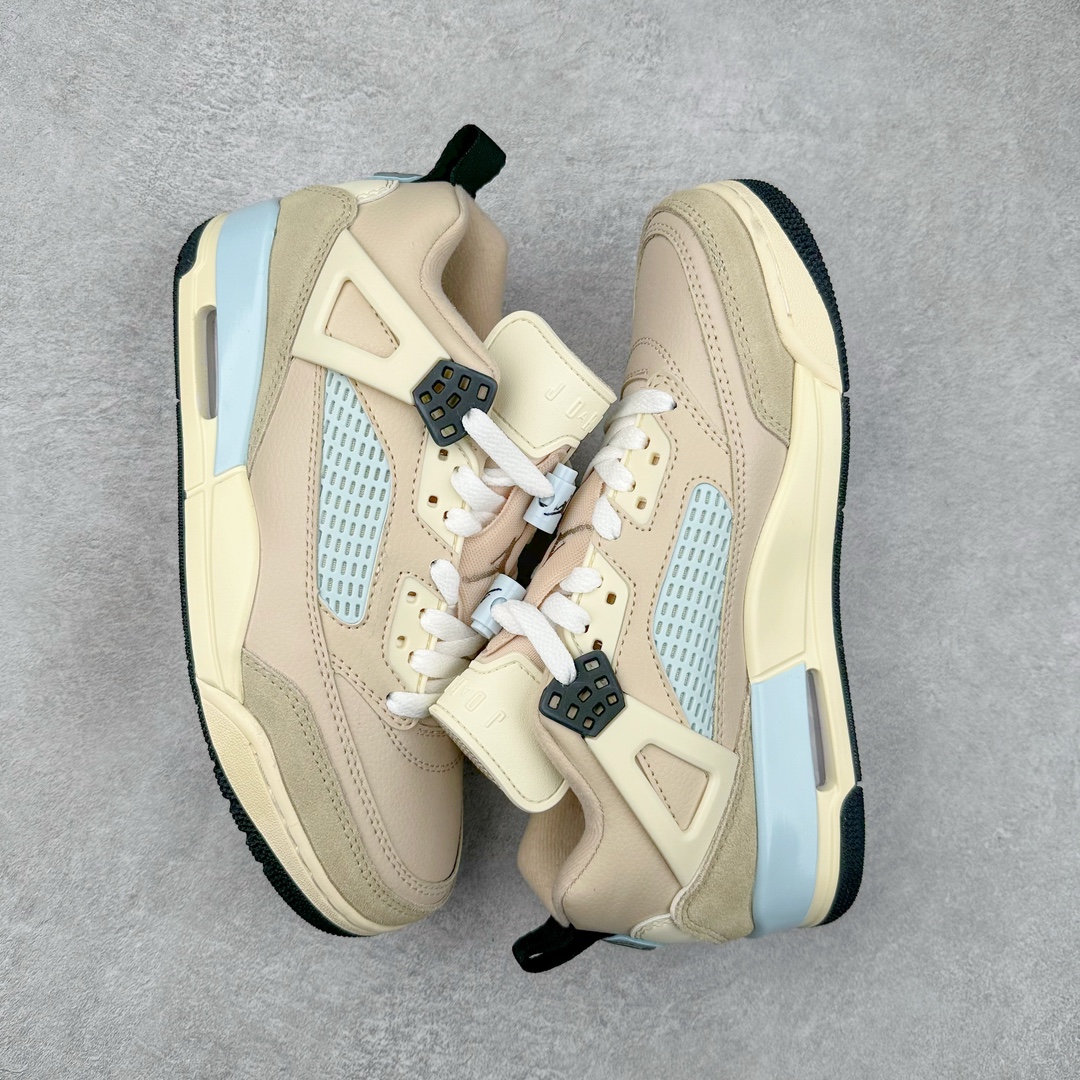 图片[3]-Jordan Spizike Low AJ复古低帮篮球鞋 HQ3439-101 这款鞋子著名导演斯派克李的Jordan Spizike专属 预计于明年夏季推出全新低帮版本 将包括三款配色 经典爆裂纹非常复古 两款配色分别以大学红和黑曜石蓝进行区分 鞋身设计中依旧带有大象爆裂纹、鞋侧束带、塑胶网布等经典元素 之后 在鞋舌、内衬以及鞋底等位置缀以大学红和黑曜石蓝搭配 带来全新造型 尺码：36 36.5 37.5 38 38.5 39 40 40.5 41 42 42.5 43 44 44.5 45 46 47.5-选品中心