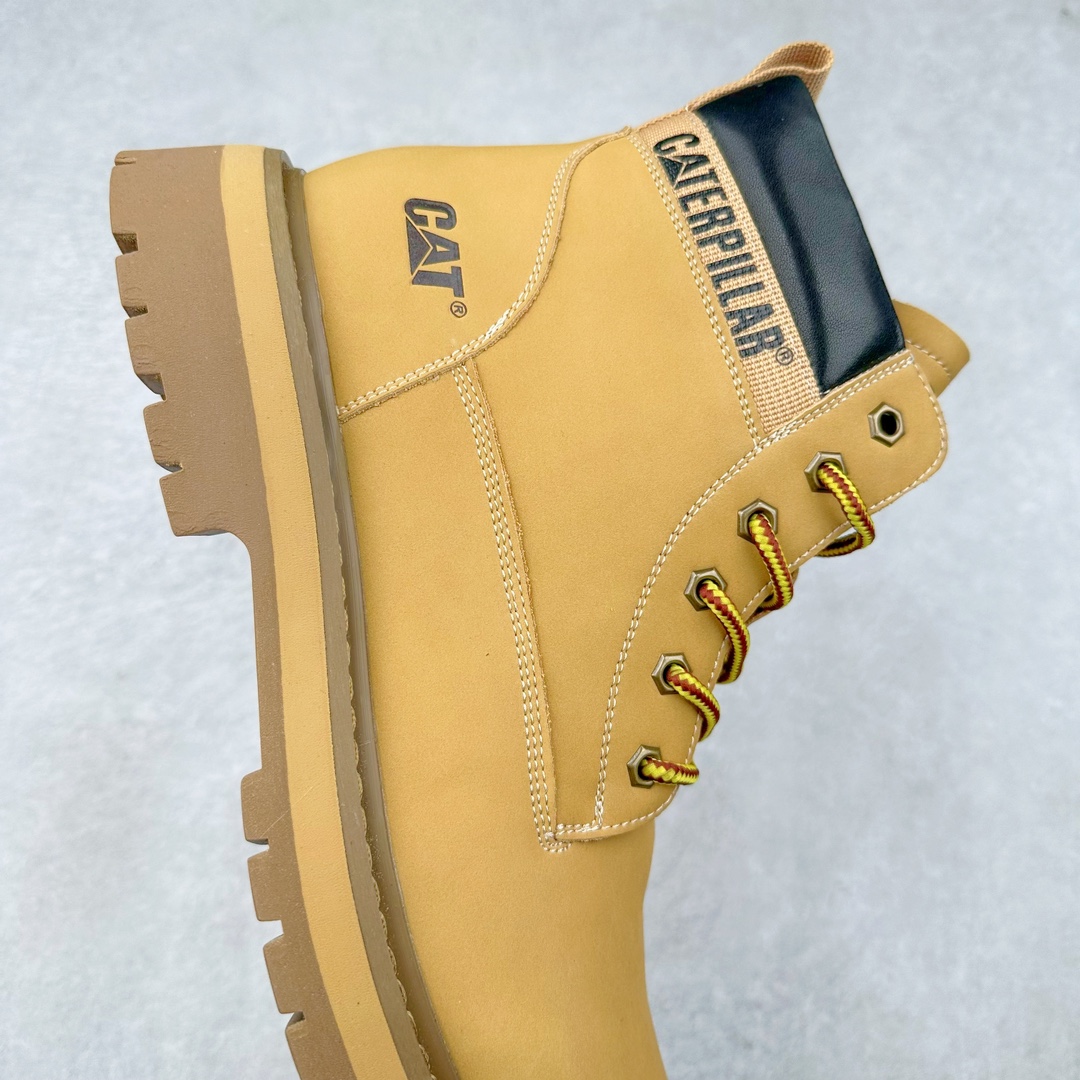 图片[6]-＃特价福利 CAT卡特 硬汉推土机品牌经典百搭户外休闲大黄靴系列 广东大厂品质 24ss秋冬新款 常年主打 时尚潮流搭配 面料釆用意大利进口磨砂牛皮 全鞋真牛皮材料 大底到五金都是代工厂原材料制作 好货不杀猪 首单质量严格把控 全套官网统一包装 今年冬季防寒户外专用 日常随意搭配 型男必备 尺码：38 39 40 41 42 43 44 (偏大一码)-选品中心