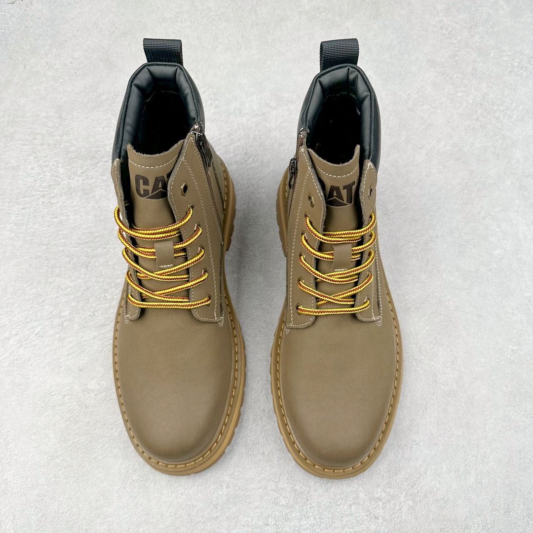 图片[2]-＃特价福利 CAT卡特 硬汉推土机品牌经典百搭户外休闲大黄靴系列 广东大厂品质 24ss秋冬新款 常年主打 时尚潮流搭配 面料釆用意大利进口磨砂牛皮 全鞋真牛皮材料 大底到五金都是代工厂原材料制作 好货不杀猪 首单质量严格把控 全套官网统一包装 今年冬季防寒户外专用 日常随意搭配 型男必备 尺码：38 39 40 41 42 43 44 (偏大一码)-选品中心