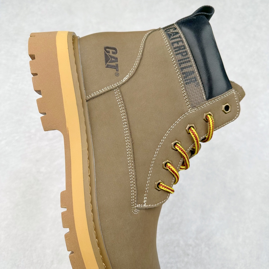 图片[6]-＃特价福利 CAT卡特 硬汉推土机品牌经典百搭户外休闲大黄靴系列 广东大厂品质 24ss秋冬新款 常年主打 时尚潮流搭配 面料釆用意大利进口磨砂牛皮 全鞋真牛皮材料 大底到五金都是代工厂原材料制作 好货不杀猪 首单质量严格把控 全套官网统一包装 今年冬季防寒户外专用 日常随意搭配 型男必备 尺码：38 39 40 41 42 43 44 (偏大一码)-选品中心