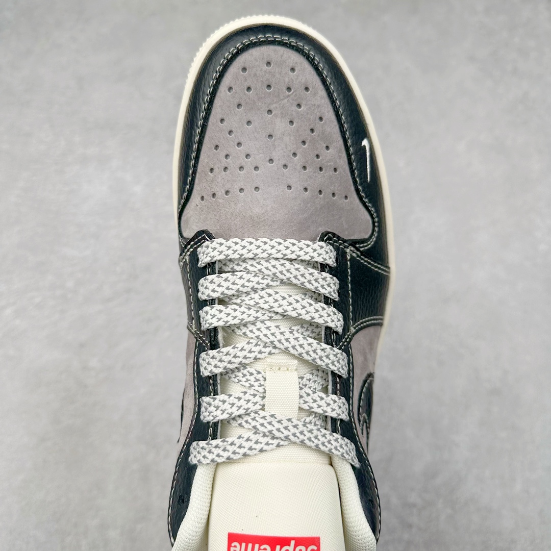 图片[4]-TS x Air Jordan AJ1 Low 倒钩低帮联名定制配色 SJ9950-032 原厂内置气垫魔块 A模大底 头层小牛皮 鞋舌AJ原厂专用牛津布+AJ专用反口珍珠布+原厂无杂质高弹内里海棉+特殊封边弹力鞋带 尺码：36 36.5 37.5 38 38.5 39 40 40.5 41 42 42.5 43 44 44.5 45 46 47.5-选品中心