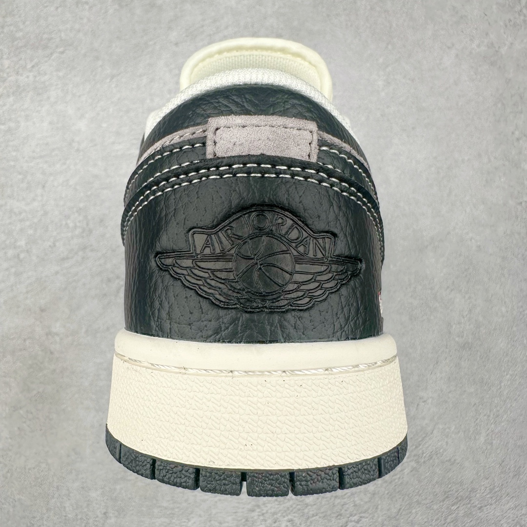 图片[8]-TS x Air Jordan AJ1 Low 倒钩低帮联名定制配色 SJ9950-032 原厂内置气垫魔块 A模大底 头层小牛皮 鞋舌AJ原厂专用牛津布+AJ专用反口珍珠布+原厂无杂质高弹内里海棉+特殊封边弹力鞋带 尺码：36 36.5 37.5 38 38.5 39 40 40.5 41 42 42.5 43 44 44.5 45 46 47.5-选品中心