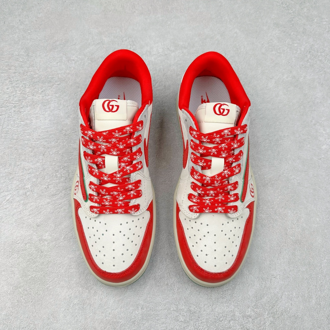 图片[2]-TS x Air Jordan AJ1 Low 倒钩低帮联名定制配色 AG3702-800 原厂内置气垫魔块 A模大底 头层小牛皮 鞋舌AJ原厂专用牛津布+AJ专用反口珍珠布+原厂无杂质高弹内里海棉+特殊封边弹力鞋带 尺码：36 36.5 37.5 38 38.5 39 40 40.5 41 42 42.5 43 44 44.5 45 46 47.5-选品中心