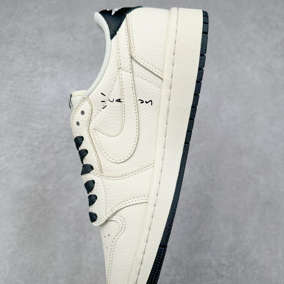 图片[7]-TS x Air Jordan AJ1 Low 倒钩低帮联名定制配色 DIY1688-004 原厂内置气垫魔块 A模大底 头层小牛皮 鞋舌AJ原厂专用牛津布+AJ专用反口珍珠布+原厂无杂质高弹内里海棉+特殊封边弹力鞋带 尺码：36 36.5 37.5 38 38.5 39 40 40.5 41 42 42.5 43 44 44.5 45 46 47.5-选品中心