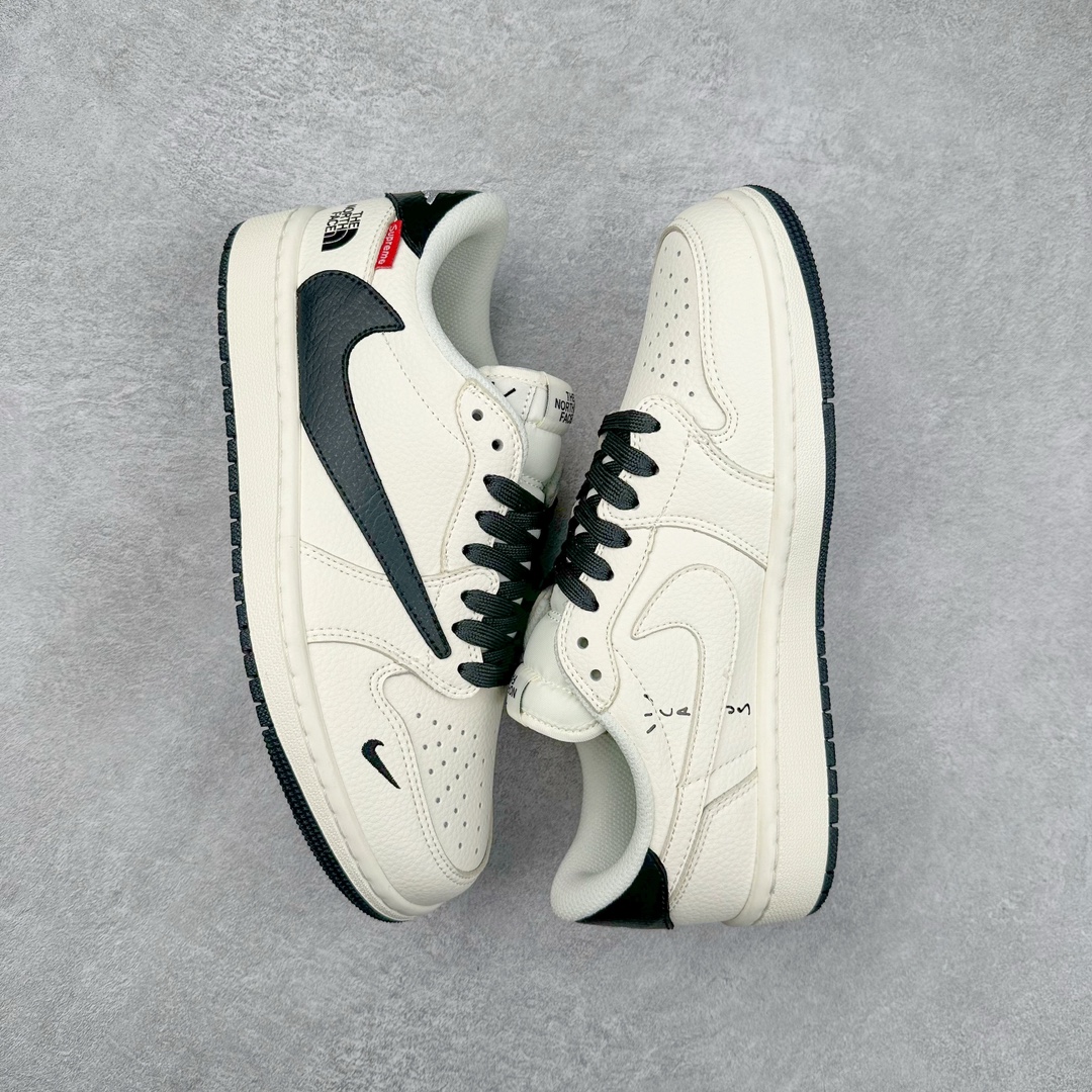 图片[3]-TS x Air Jordan AJ1 Low 倒钩低帮联名定制配色 DIY1688-004 原厂内置气垫魔块 A模大底 头层小牛皮 鞋舌AJ原厂专用牛津布+AJ专用反口珍珠布+原厂无杂质高弹内里海棉+特殊封边弹力鞋带 尺码：36 36.5 37.5 38 38.5 39 40 40.5 41 42 42.5 43 44 44.5 45 46 47.5-选品中心