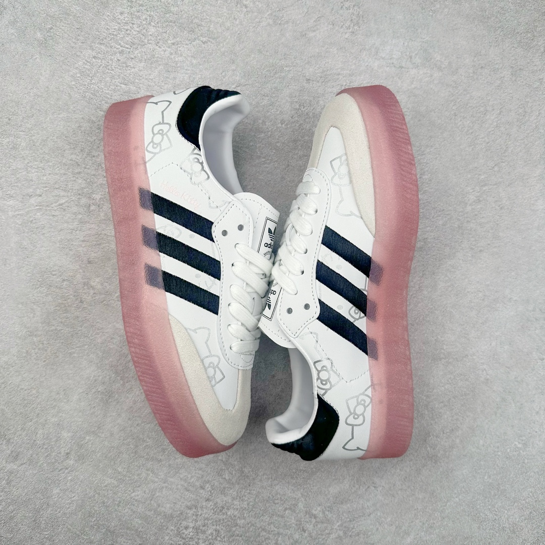 图片[3]-AD Samba XLG 桑巴舞加大厚底版系列德训风百搭松糕休闲运动板鞋生胶底 IG4450 自Originals Samba成功借势Blokecore风潮一跃成为街头巷尾的焦点鞋款后,不论是围绕Samba本身打造的各式「变种版本」,还是以Samba为蓝本打造联名鞋款,都成为了时尚潮流人士日常穿搭首选。Samba XLG是adidas Originals不断扩展XLG系列的一部分,旨在与年轻文化相契合,迎合那些希望通过个性时尚表达自我而不愿牺牲舒适度的年轻群体。街头时尚领域的Gen Z特别偏爱宽松的穿着风格。Samba XLG针对这一点做了创新。它在延续Samba OG经典设计的基础上,迎合年轻群体的穿着习惯,重塑为宽大的鞋身比例轮廓以及加厚中底,让消费者轻松展示自己独特的风格。全新的Samba XLG系列不仅迎合了当下年轻群体的穿搭习惯,加宽了鞋身比例以及将中底进一步增厚,在视觉比例上更加饱满,同时还保留了经典Samba的细节,这样一来,鞋迷朋友在穿搭上不仅能更加个性化,而且还能延续一定的复古感受。尺码：36 36⅔ 37⅓ 38 38⅔ 39⅓ 40 40⅔ 41⅓ 42 42⅔ 43⅓ 44 45-选品中心