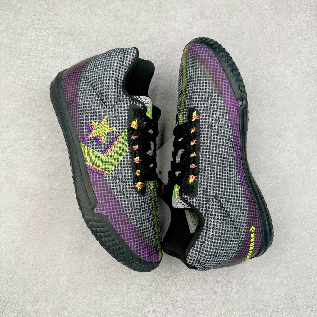 图片[3]-＃K版纯原Converse Chuck Taylor All Star Pro Bb Ox 实战篮球鞋 Converse全新Solstice系列再度迎来新作 此鞋型由Converse与NK传奇篮球产品设计师Eric Avar合作开发而成 All Star Pro BB代Converse设计的演变 并且融入了现代科Quadfit织法的鞋面提供稳定性与包覆NK React内核支撑多次切入与平稳起跳 All Star Pro BB同时也替Kelly Oubre Jr.等个性化球员设计独特配色 全新升级的BB Evo承袭前作嵌入式NIKE React鞋垫 带来轻盈灵活且贴合地面的舒适脚感 重叠模糊的经典星箭标致 营造犀利的速度感 曲面橡胶外底和菱型格状纹路 提供多方位抓地力 你可以在鞋身上发现一些全新的元素 鞋面材质注入更多填充支撑与包裹更加扎实50/50对分的鞋面配色 也更具视觉冲击力 尺码：36 37 37.5 38 38.5 39 40 40.5 41 42 42.5 43 44 44.5 45 46-选品中心