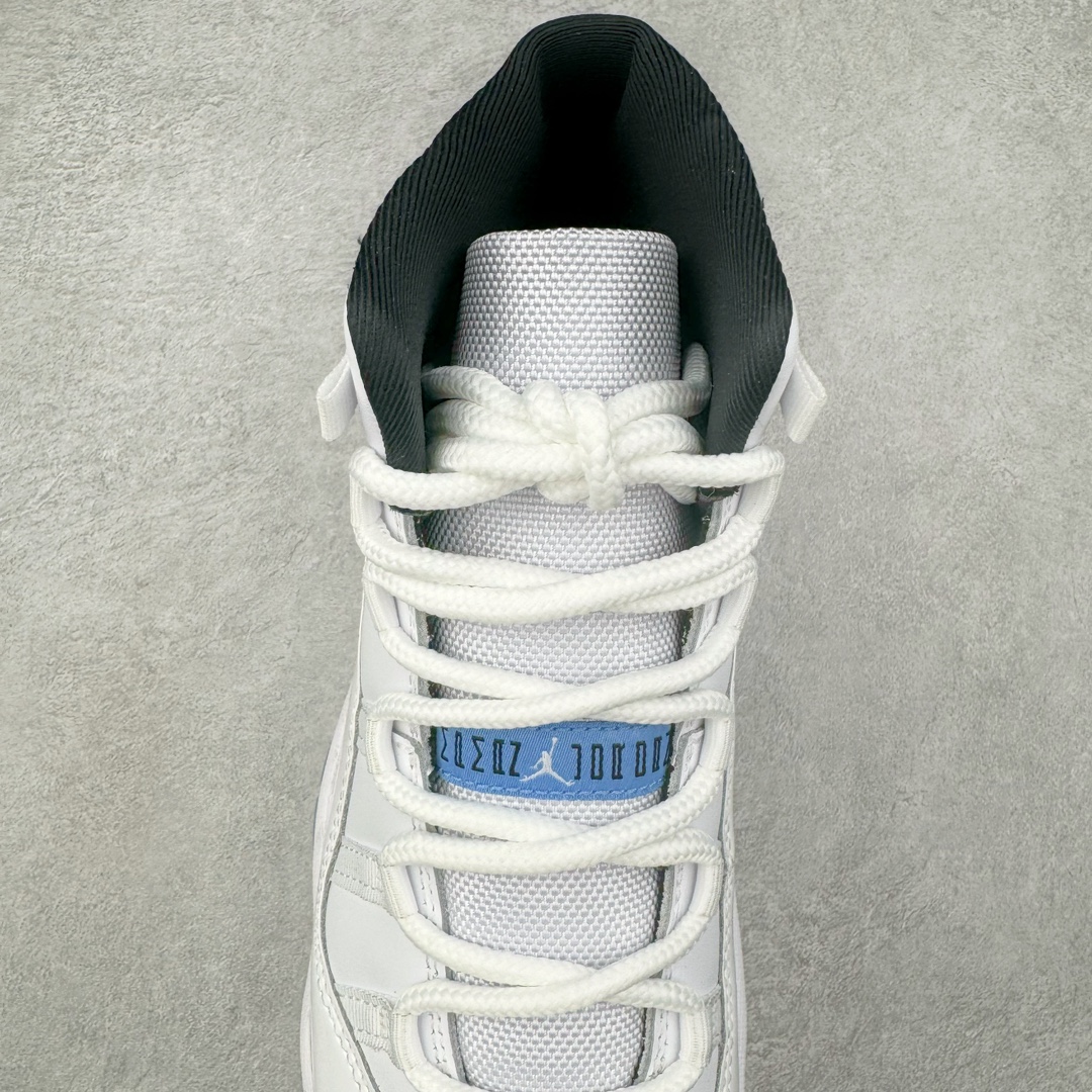 图片[5]-＃Ljr特供 Air Jordan AJ11 Retro High \\\”Legend Blue\\\” 传奇蓝2024 378038-104 全新改良批次 圈内最强AJ11系列 恪守真诚 承诺混一赔十 高端零售裸鞋圈特供批次 SZ原厂全套原楦原纸板冲刀磨具开发 原厂皮料加持 原厂港宝加持定型后跟R度完美 同源原厂电绣 飞翼针数密度立体效果一致 百分百一致原鞋 原厂拉帮工艺 针距密度一致 后跟弧度收口自然不对折 极致一眼正品既视感 进口玻璃冲刀皮料裁剪零毛边 全鞋电脑针车工艺 品控清洁度最高QC检验标准 免检产品 原厂订购鞋盒、鞋标、防尘纸、鞋撑、鞋带 追求极致的原厂味道 尺码：36 36.5 37.5 38 38.5 39 40-选品中心