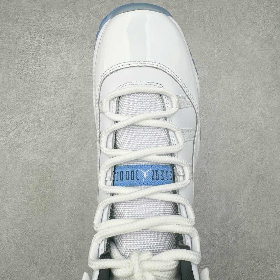 图片[4]-＃Ljr特供 Air Jordan AJ11 Retro High \\\”Legend Blue\\\” 传奇蓝2024 378038-104 全新改良批次 圈内最强AJ11系列 恪守真诚 承诺混一赔十 高端零售裸鞋圈特供批次 SZ原厂全套原楦原纸板冲刀磨具开发 原厂皮料加持 原厂港宝加持定型后跟R度完美 同源原厂电绣 飞翼针数密度立体效果一致 百分百一致原鞋 原厂拉帮工艺 针距密度一致 后跟弧度收口自然不对折 极致一眼正品既视感 进口玻璃冲刀皮料裁剪零毛边 全鞋电脑针车工艺 品控清洁度最高QC检验标准 免检产品 原厂订购鞋盒、鞋标、防尘纸、鞋撑、鞋带 追求极致的原厂味道 尺码：36 36.5 37.5 38 38.5 39 40-选品中心