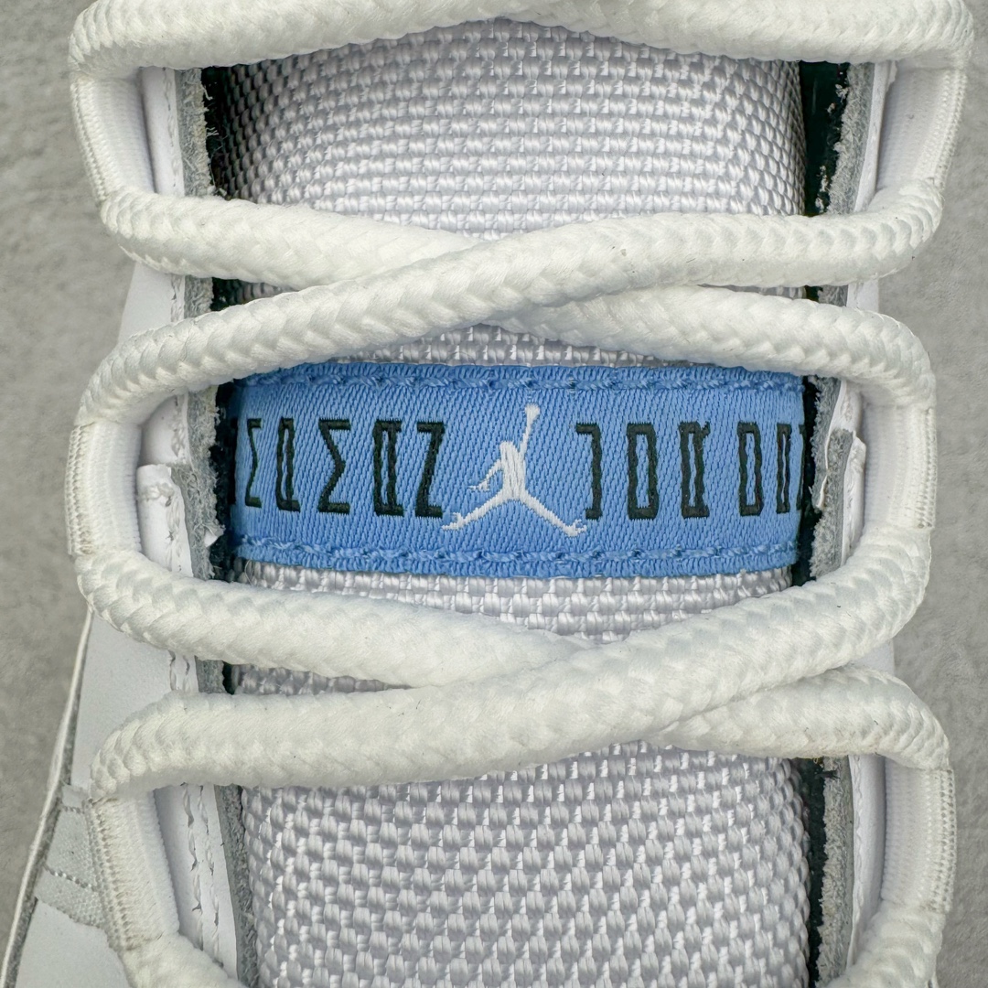 图片[13]-＃Ljr特供 Air Jordan AJ11 Retro High \\\”Legend Blue\\\” 传奇蓝2024 378038-104 全新改良批次 圈内最强AJ11系列 恪守真诚 承诺混一赔十 高端零售裸鞋圈特供批次 SZ原厂全套原楦原纸板冲刀磨具开发 原厂皮料加持 原厂港宝加持定型后跟R度完美 同源原厂电绣 飞翼针数密度立体效果一致 百分百一致原鞋 原厂拉帮工艺 针距密度一致 后跟弧度收口自然不对折 极致一眼正品既视感 进口玻璃冲刀皮料裁剪零毛边 全鞋电脑针车工艺 品控清洁度最高QC检验标准 免检产品 原厂订购鞋盒、鞋标、防尘纸、鞋撑、鞋带 追求极致的原厂味道 尺码：36 36.5 37.5 38 38.5 39 40-选品中心