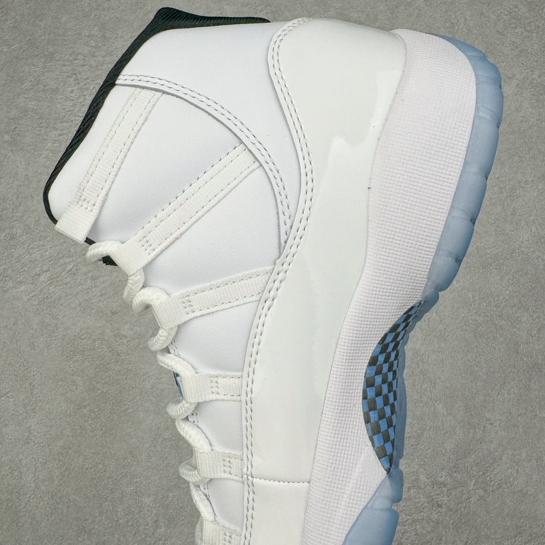 图片[7]-＃Ljr特供 Air Jordan AJ11 Retro High \\\”Legend Blue\\\” 传奇蓝2024 378038-104 全新改良批次 圈内最强AJ11系列 恪守真诚 承诺混一赔十 高端零售裸鞋圈特供批次 SZ原厂全套原楦原纸板冲刀磨具开发 原厂皮料加持 原厂港宝加持定型后跟R度完美 同源原厂电绣 飞翼针数密度立体效果一致 百分百一致原鞋 原厂拉帮工艺 针距密度一致 后跟弧度收口自然不对折 极致一眼正品既视感 进口玻璃冲刀皮料裁剪零毛边 全鞋电脑针车工艺 品控清洁度最高QC检验标准 免检产品 原厂订购鞋盒、鞋标、防尘纸、鞋撑、鞋带 追求极致的原厂味道 尺码：36 36.5 37.5 38 38.5 39 40-选品中心