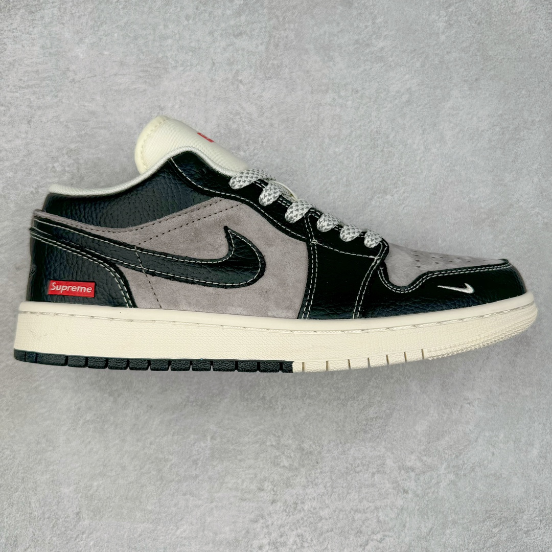 TS x Air Jordan AJ1 Low 倒钩低帮联名定制配色 SJ9950-032 原厂内置气垫魔块 A模大底 头层小牛皮 鞋舌AJ原厂专用牛津布+AJ专用反口珍珠布+原厂无杂质高弹内里海棉+特殊封边弹力鞋带 尺码：36 36.5 37.5 38 38.5 39 40 40.5 41 42 42.5 43 44 44.5 45 46 47.5-选品中心