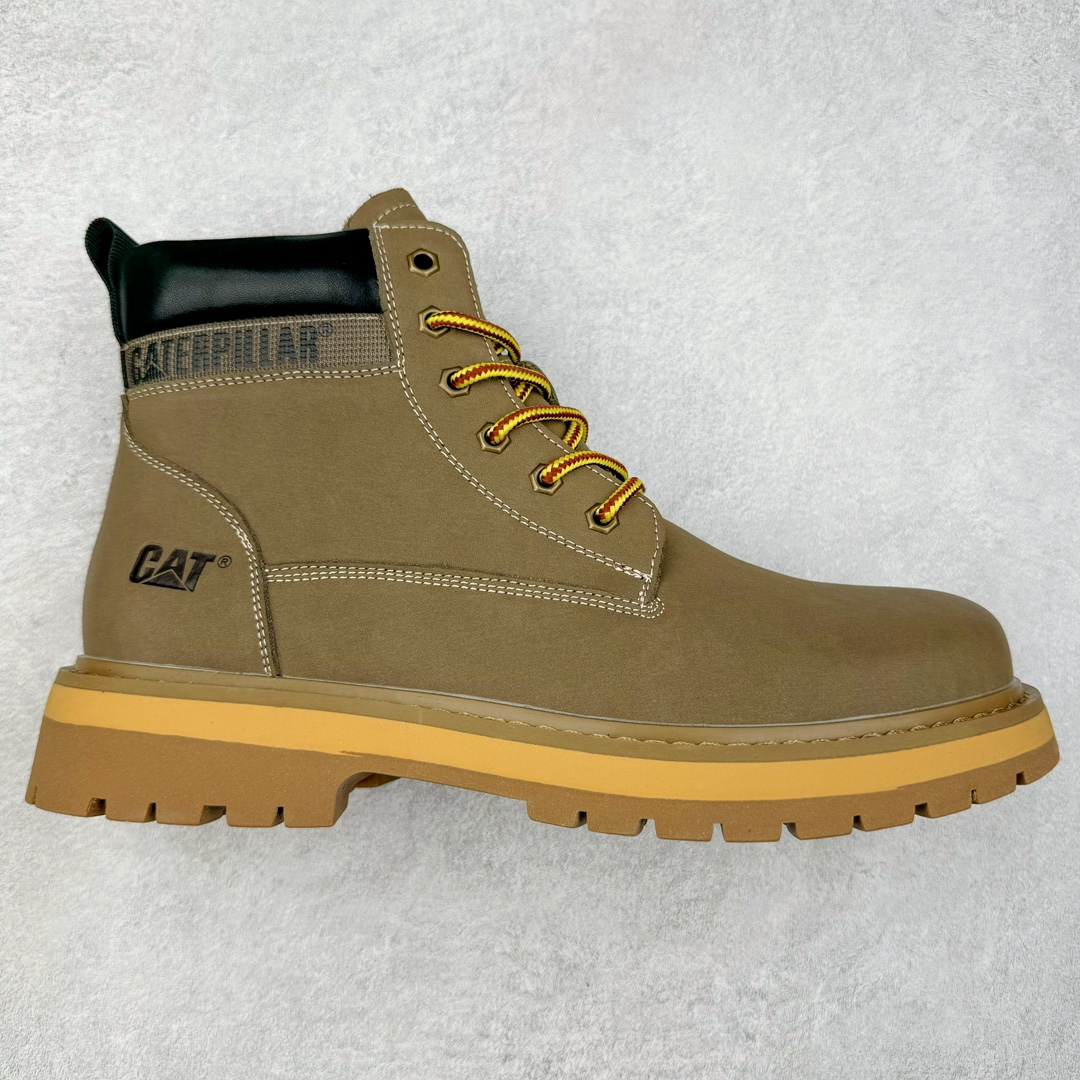 #特价福利 CAT卡特 硬汉推土机品牌经典百搭户外休闲大黄靴系列 广东大厂品质 24ss秋冬新款 常年主打 时尚潮流搭配 面料釆用意大利进口磨砂牛皮 全鞋真牛皮材料 大底到五金都是代工厂原材料制作 好货不杀猪 首单质量严格把控 全套官网统一包装 今年冬季防寒户外专用 日常随意搭配 型男必备 尺码:38 39 40 41 42 43 44 (偏大一码)-选品中心