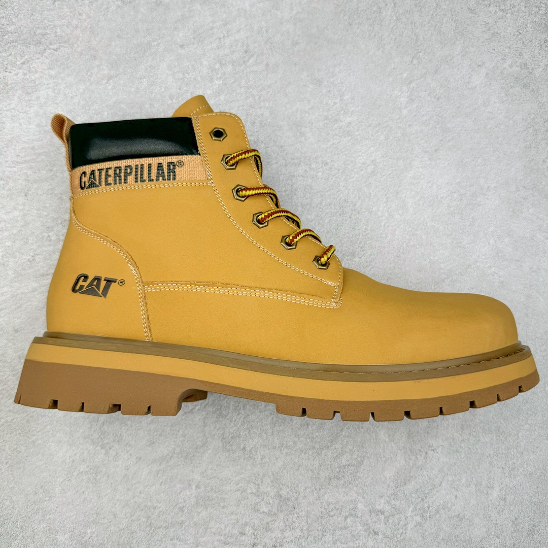 #特价福利 CAT卡特 硬汉推土机品牌经典百搭户外休闲大黄靴系列 广东大厂品质 24ss秋冬新款 常年主打 时尚潮流搭配 面料釆用意大利进口磨砂牛皮 全鞋真牛皮材料 大底到五金都是代工厂原材料制作 好货不杀猪 首单质量严格把控 全套官网统一包装 今年冬季防寒户外专用 日常随意搭配 型男必备 尺码:38 39 40 41 42 43 44 (偏大一码)-选品中心