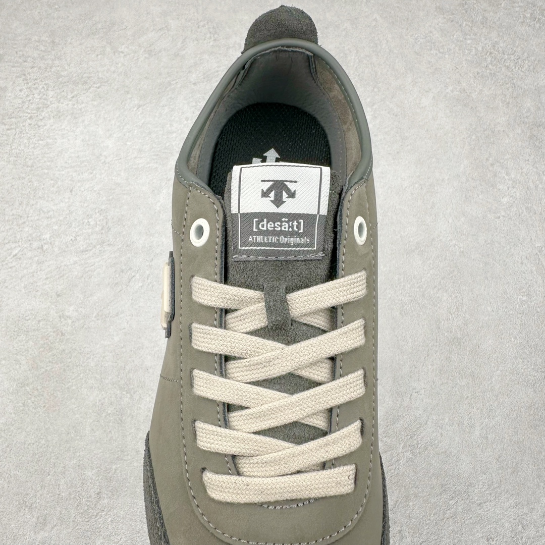 图片[5]-DESCENTE CHRON LTR 迪桑特皮面系带舒适百搭防滑耐磨低帮生活休闲鞋 原楦原纸版开发版型 鞋底设计有特殊的纹理或材料 以增加摩擦力 减少滑倒的风险 使用耐用的材料制成 能够承受长时间的使用和摩擦 减少磨损 尺码：36 36.5 37 38 38.5 39 40 40.5 41 42 42.5 43 44 44.5 45-选品中心