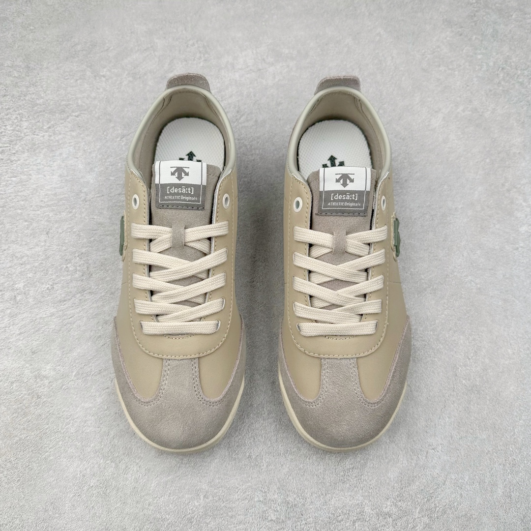 图片[2]-DESCENTE CHRON LTR 迪桑特皮面系带舒适百搭防滑耐磨低帮生活休闲鞋 原楦原纸版开发版型 鞋底设计有特殊的纹理或材料 以增加摩擦力 减少滑倒的风险 使用耐用的材料制成 能够承受长时间的使用和摩擦 减少磨损 尺码：36 36.5 37 38 38.5 39 40 40.5 41 42 42.5 43 44 44.5 45-选品中心