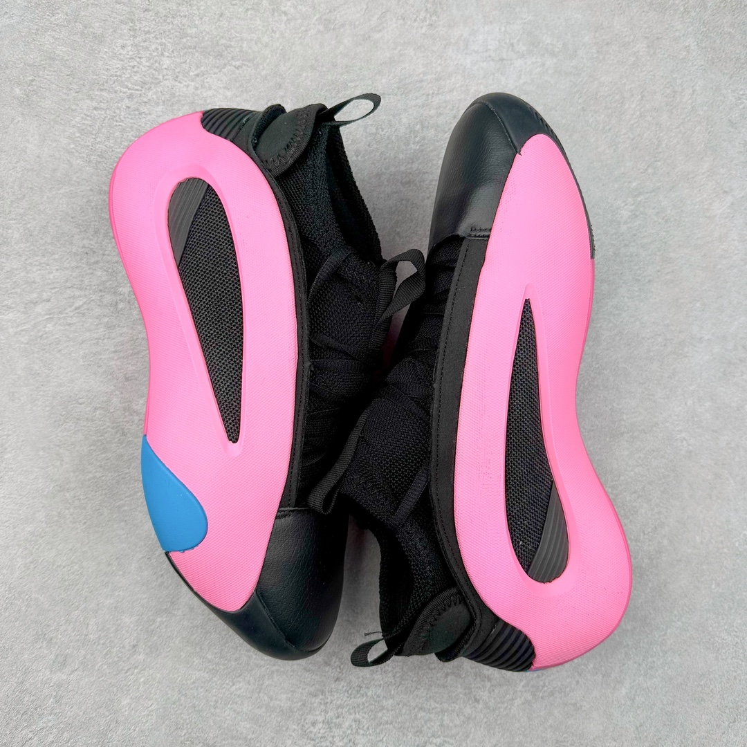 图片[3]-AD Harden Vol. 8 哈登八代签名篮球鞋 采用了“袜套式”设计，在十多年前这一设计极为风靡，将帅气和简洁融为一体。现在Harden Vol. 8将袜套鞋领重新拾起，并配合内靴，易穿脱且包裹佳。泪滴形EVA结构骨架提供横向支持和快速移动时的稳定性。全掌JET BOOST科技提供缓震和能量反馈，助你整场保持活力。多向“JH”抓地纹路设计提供优秀抓地力，使球员能够在场上迅速变向、急停或启动，更好地掌控比赛。尺码：40 40.5 41 42 42.5 43 44 44.5 45 46-选品中心