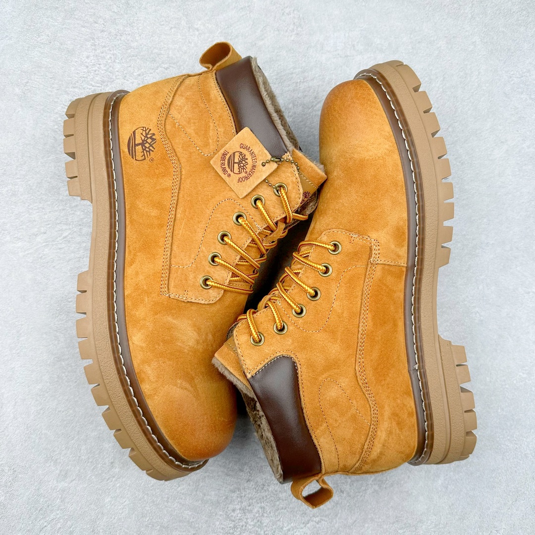 图片[3]-Timberland添柏岚/天伯伦户外高帮休闲大黄靴系列 #广东大厂品质 原盒原包装 #24ss新款 时尚潮流搭配 面料采用意大利🇮🇹顶级磨砂细纹牛皮 搭配防臭防腐真皮乳胶鞋垫 大底到五金都是代工厂原材料制作 同原版固特异永不开胶工艺 好货不杀猪 首单质量严格把控 全网独家首发 品质毋庸置疑 全套官网统一包装 给您完美的穿着体验 质量考究耐穿 型男必备 专治不帅 高品质脚感一流 今年冬季防寒户外专用 日常随意搭配 尺码：38 39 40 41 42 43 44（皮鞋码）-选品中心