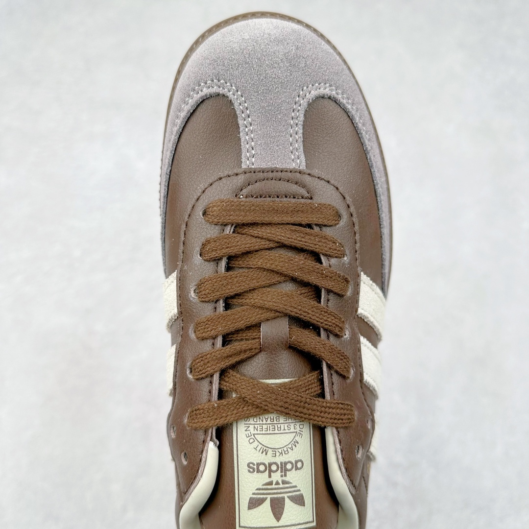 图片[4]-AD Original Samba OG 复古经典轻便板鞋 ID1481 这款桑巴鞋展示了高质量的工艺 带有装饰的超锁缝制和无缝的手感 柔软、柔软的皮革造型和标志性的3条纹完成了精致的外观 正规合身鞋带 鞋面上有绒面鞋垫 橡胶鞋底 享受正畸套筒软感 自50年代首次亮相以来就一直在赢得粉丝的青睐 尺码：36 36.5 37.5 38 38.5 39 40 40.5 41 42 42.5 43 44 44.5 45-选品中心