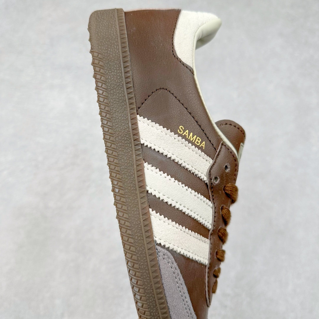 图片[6]-AD Original Samba OG 复古经典轻便板鞋 ID1481 这款桑巴鞋展示了高质量的工艺 带有装饰的超锁缝制和无缝的手感 柔软、柔软的皮革造型和标志性的3条纹完成了精致的外观 正规合身鞋带 鞋面上有绒面鞋垫 橡胶鞋底 享受正畸套筒软感 自50年代首次亮相以来就一直在赢得粉丝的青睐 尺码：36 36.5 37.5 38 38.5 39 40 40.5 41 42 42.5 43 44 44.5 45-选品中心